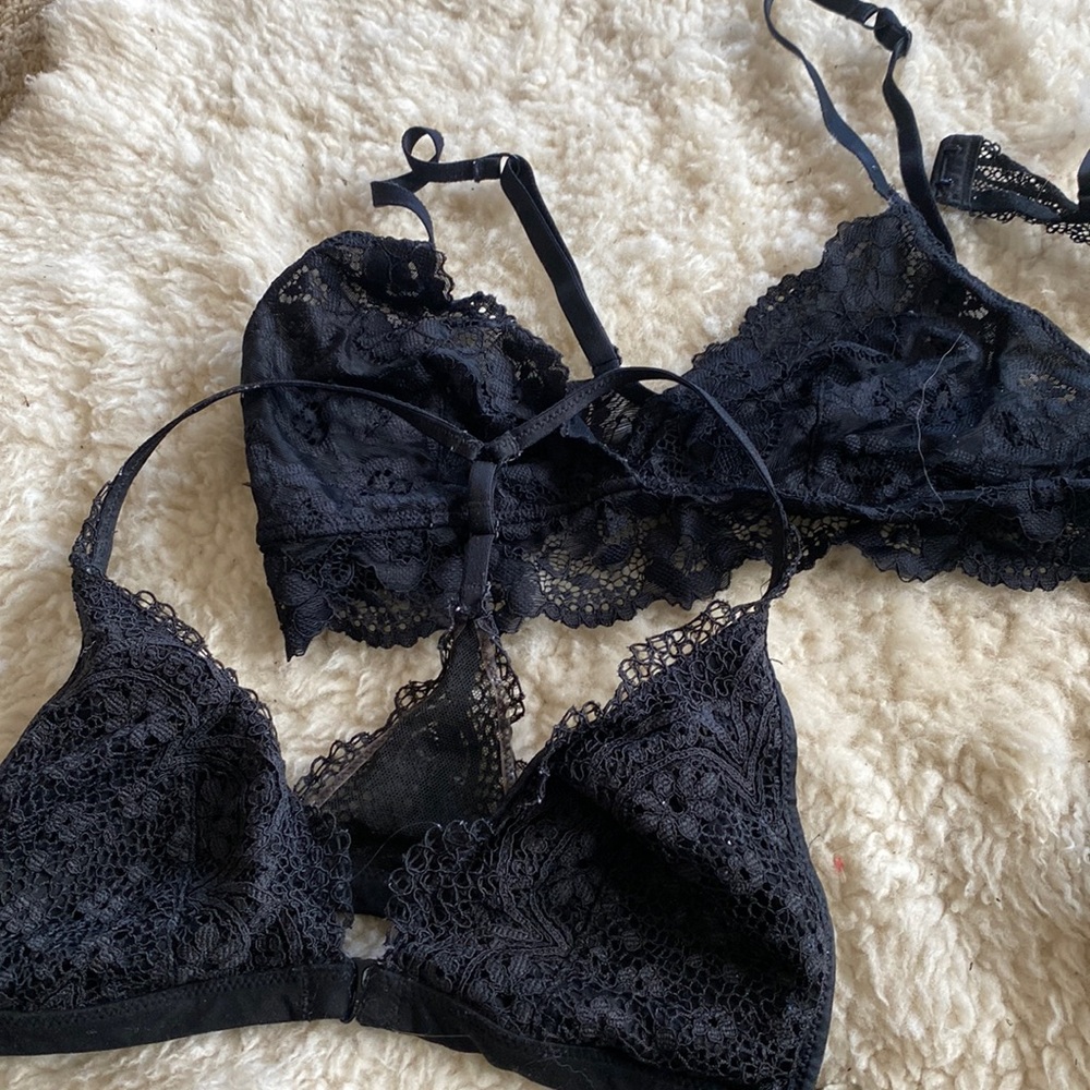 Black bra